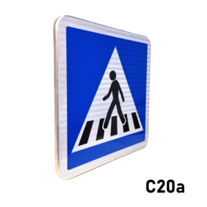Panneau C20a – Passage pour piétons