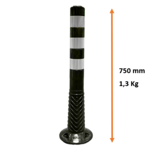 Balise flexible circulaire de jalonnement