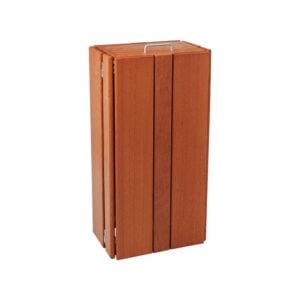 Corbeille COLOGNE 60 litres en bois, modèle rond à l’élégante simplicité, adaptée à tous les usages.